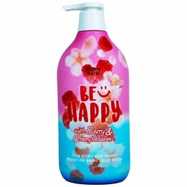 Happy Bath Smile Body Wash Relaxing Cherry & Berry 900g 10ea