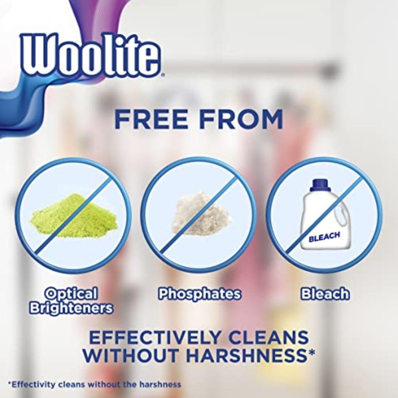 Woolite Darks Defense Liquid Laundry Detergent, Light Fresh Scent, 66