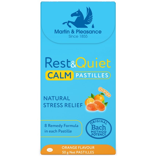 Rest & Quiet Calm Pastilles - Orange 50g