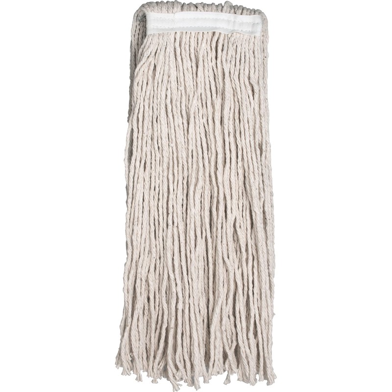 Genuine Joe-GJO54201 Cotton Wet Mop with Handle 60" Width x