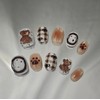[M;H #] Bear handmade nail tips - Enter Owen Lake