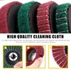 Mardatt 17 Pcs 4'' Polishing Buffering Wheels Assorted Set with