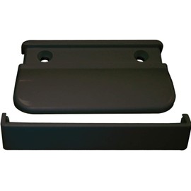 Silisto Balcony Door Handle, 7 x 4.5 x 12 mm, 1 piece, black, 8329153