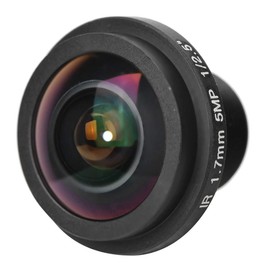 Fisheye Camera Lens, M12x0.5 5mp Fisheye Lens, Fisheye View Portable 170° Wide CCTV Camera Camera Accessories Camera Lens