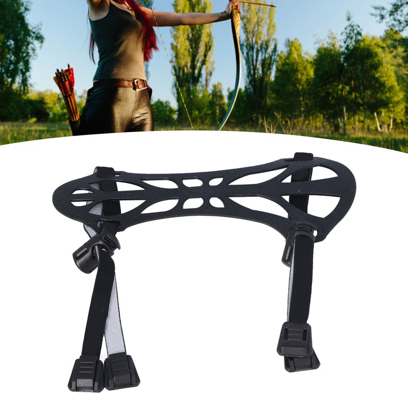 Archery Arm Guard TPE with Adjustable Straps Bow Forearm Protector