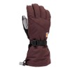 Carhartt Women's Storm Defender Insulated Gauntlet Glove, Blackberry Grey, Large