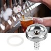 Stainless Steel Beer Tap Faucet Cleaning Attachment Adapter Accessories 1/4