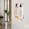380ml Wall Mounted Double Chrome Silver dispenser bracket Ideal for