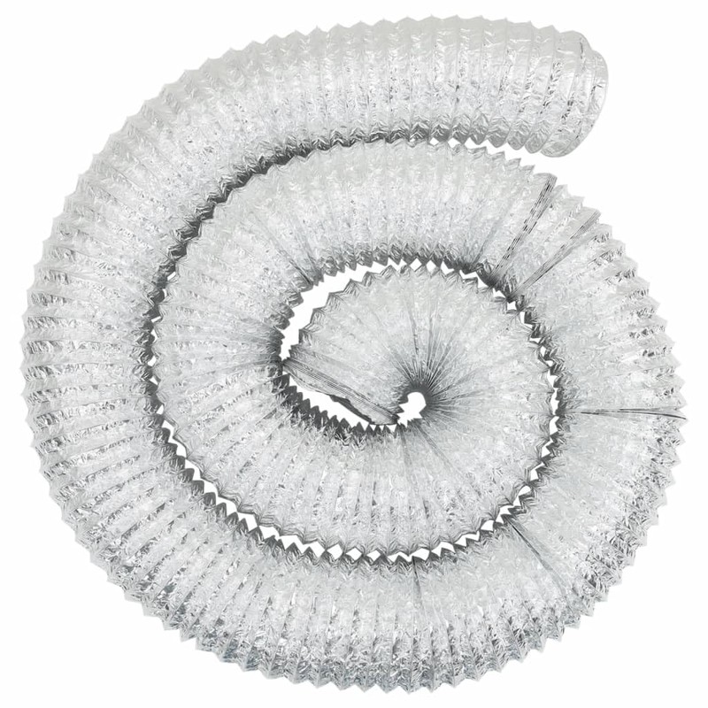 vidaXL Ventilation Duct - Aluminium 6m x Ø15cm - Cuttable