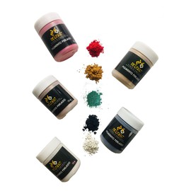 Kit De Pigmentos Perlados Decoart Para Resina Epoxica 5 Colores de 15 gramos cada uno