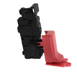 Aexit AC 250V Industrial Switches 4A 5E4 SPST NO Manual Operation Lock Electronic Pushbutton Switches Trigger Switch