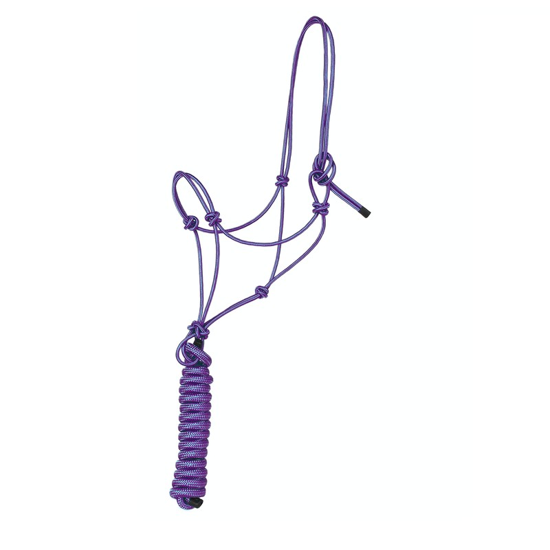 Majestic Ally 1/4" Rope 4 Knot Stiff Polyester Training Halter
