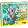 HABA 306480 Puzzle Koala, Sloth & Co., Puzzle from 4