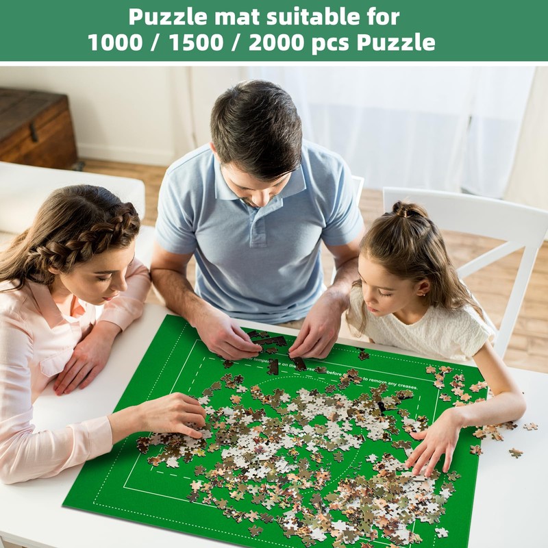 MOZOOSON Puzzle Mat, Puzzle Mat Roll Up for 2000 1000