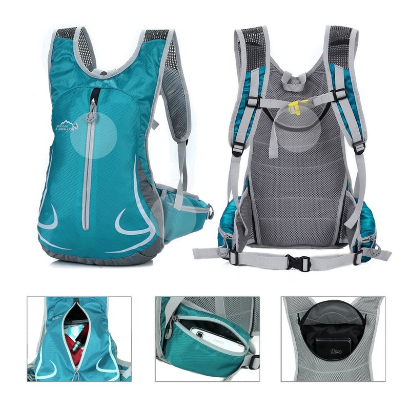 ONTYZZ Running Backpack Small Cycling Rucksack 14L Lightweight Backpacks Waterproof
