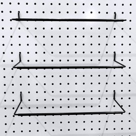 5 Pack Extendable Pegboard Paper Towel Holder,Pegboard Hook for Workshop,Garage,Kitchen,Laundry Room,Bathroom etc.