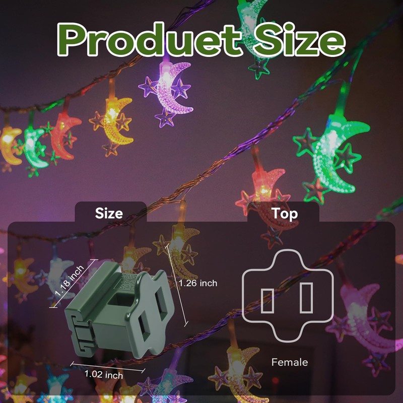 SPT-1 Female Vampire Plug 25Pcs, Gilbert Plug Green, Fits SPT-1