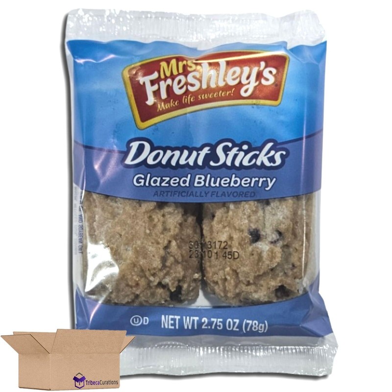 Mrs. Freshley's Glazed Blueberry Donut Sticks 2-Count Value Pack |