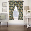 Waverly Sanctuary Rose - Cortinas Decorativas para Ventana con Bolsillo