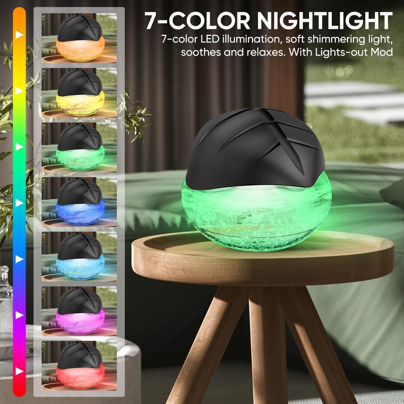 Water Based Air Purifier for Home with Essential Oil Diffuser