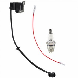 GoaMotors 501424329 Ignition Coil with Spark Plug Compatible with Husqvarna Poulan Pro PR46BT PR48BT Compatible with McCulloch GB355BP Compatible with Craftsman CMXGAAH46BT Backpack Blower