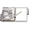 Soldier Metal Notepad Memo Card Holder & Pen Set Free