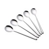 Stainless Steel Soup Spoons Long Handled Spoons Silver Pack of