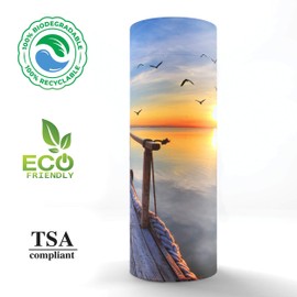 Dock of The Bay,Scattering Urns for Human Ashes Adult - Eco Friendly Biodegradable Urns for Human Ashes - Cremation Urns for Adult Ashes - Scattering Tube - Biodegradable Urns for Human Ashes