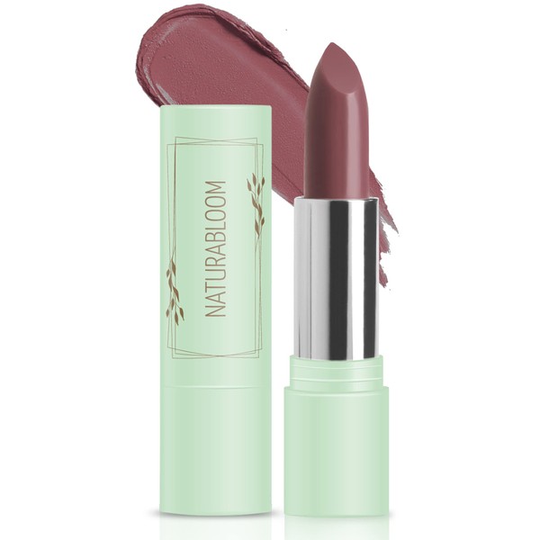 Naturabloom Natural Cosmetics Lipstick Vegan (Dusty Rose) - Sensational Lip