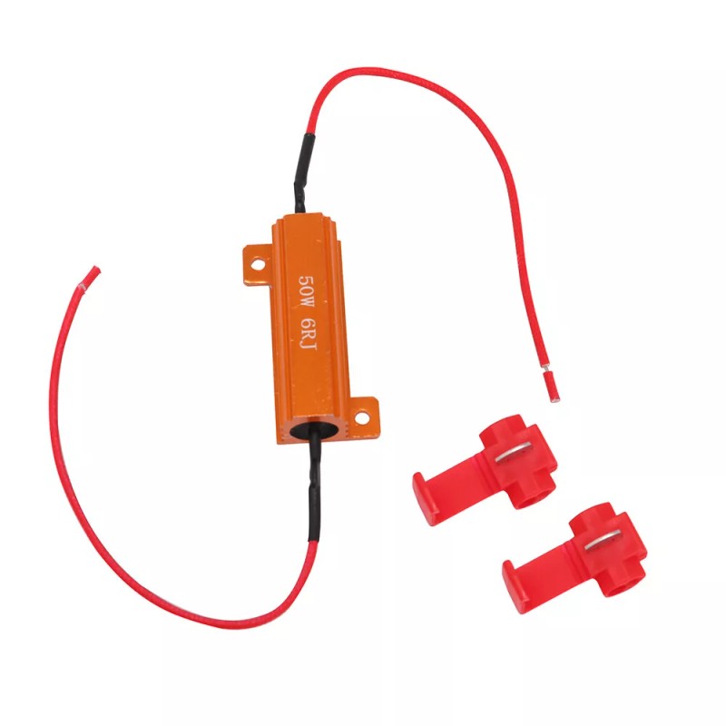 2pcs Load Resistor 50W 6RJ 6ohm LED Decoder Fix Hyper