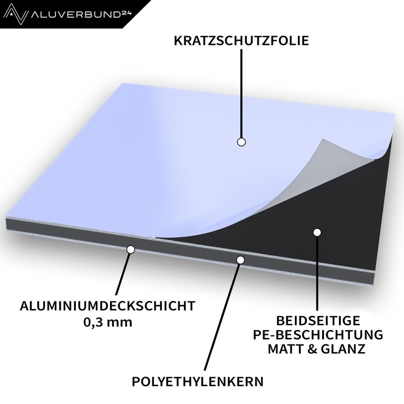 Aluminium Composite 24 Aluminium Composite Panels, Aluminium Plate, 3 mm