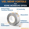 ZWERKZEUG Panzertape - 3 Rollen - Reparatur Klebeband - Gewebeband