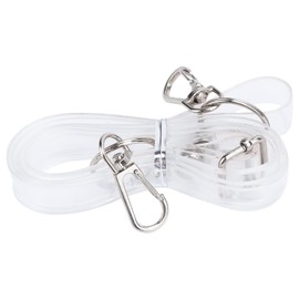 PUSOKEI Kameratasche für 11, 9, 8 Kamera, Schützende und Tragbare Tasche, Transparente PVC-Aufbewahrungstasche mit Verstellbarem Schultergurt(Rosa)