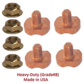 Torque Converter Nuts & Studs 3/8"-24, fits Ford C4 C5 C6 E40D AODE 4R100 4R70W 5R110W. FX-10-7KB