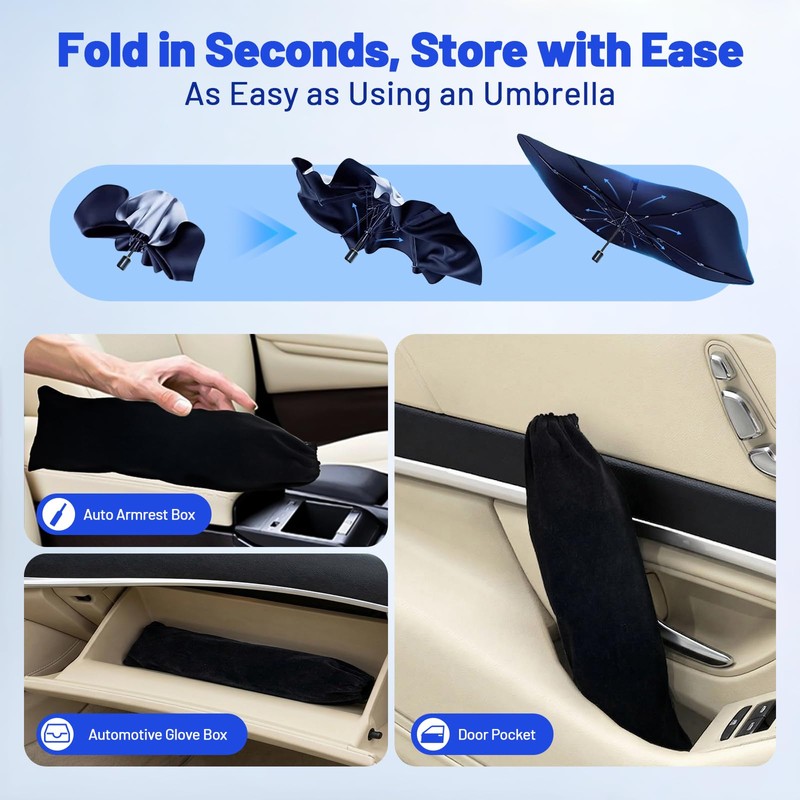 Car Windshield Sun Shade Umbrella for Subaru Outback 2020-2025, 1:1