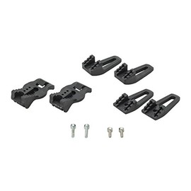 VAUDE Step Adjust Oversize Hook (Pair), black