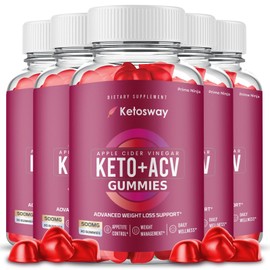 KetoSway Keto ACV Gummies, Keto Sway Keto ACV Max Strength (5 Pack)