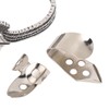 Guitar Pick Set with Alloy Bracelet Stainless Steel Finger Thumb
