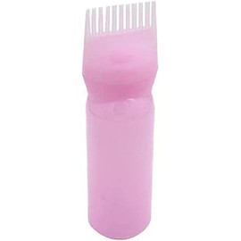 Root Comb Applicator Bottle, Nice and Professional 120ml Hair dye Bottle applicator with Graduated Scale Brush Root Comb applicator Bottle Comb die Ha
