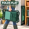 Heavy Duty Folding Garden Kneeler and Seat, 331 lb Steel
