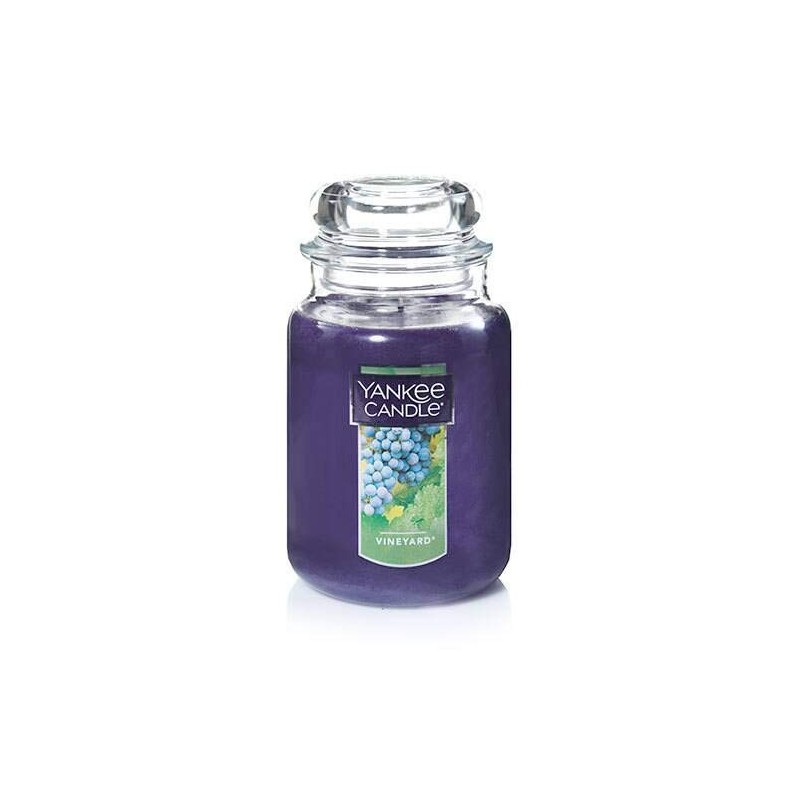 Vineyard Large Jar Candle,Fresh Scent