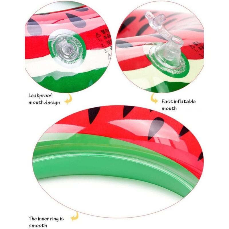 HappyHome Float Ring for Kids, Watermelon, Kids, Baby, Float, Fruit