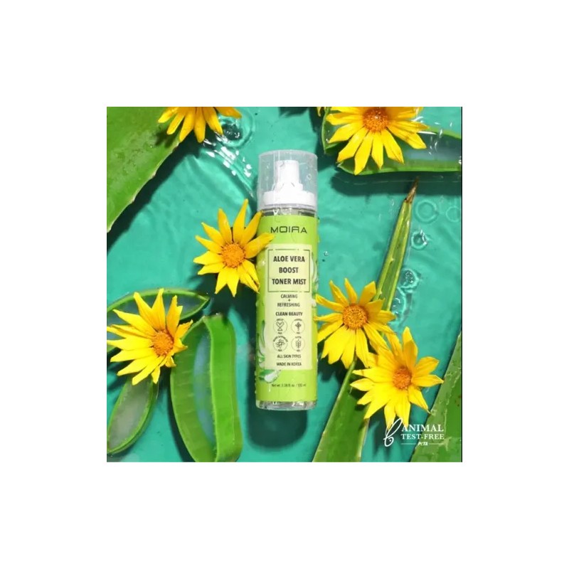 Tónico Facial De Aloe Vera Moira Cosmetics Gbc
