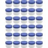 30 ointment containers, cream containers, flat ointment jar, 35 ml