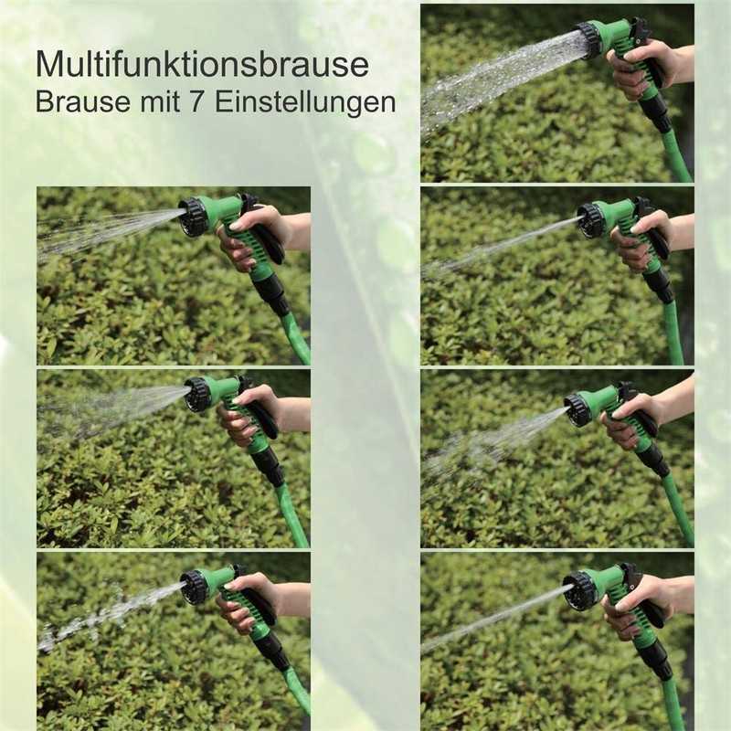 Flexible Garden Hose, 7,5m