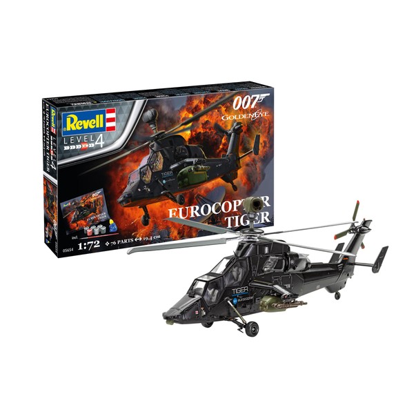 Revell Model Kit I Eurocopter Tiger I James Bond 007