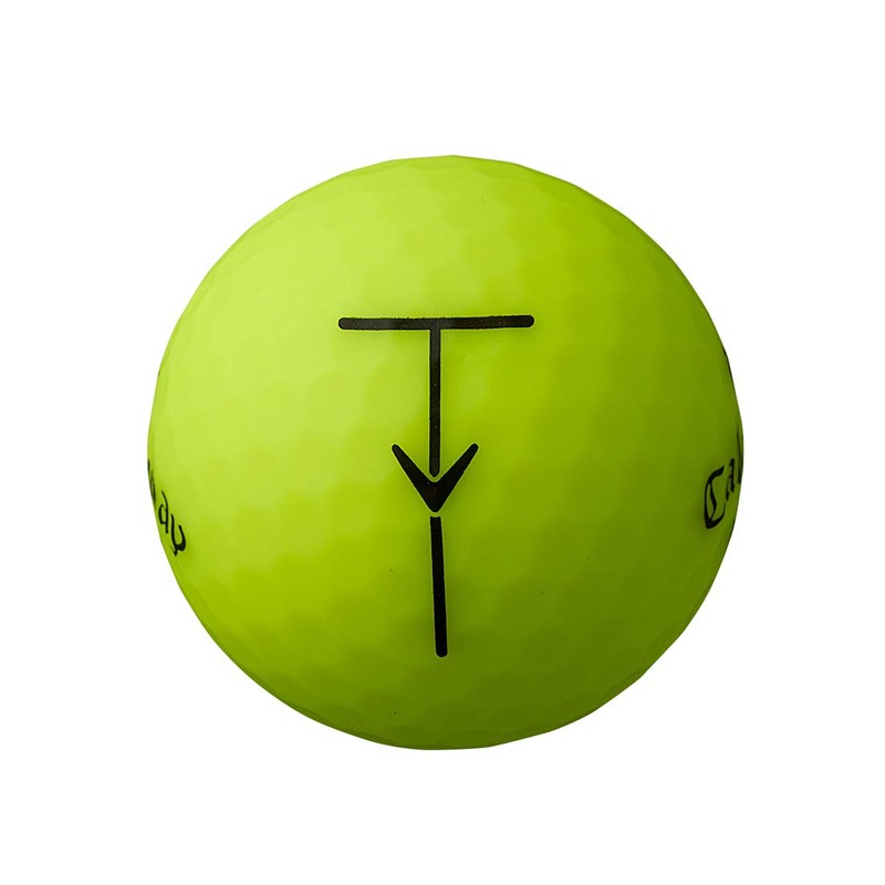 Callaway Golf Balls, ERC Balls, Bold Yellow, 2019 Model, 1