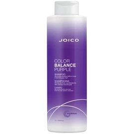 Joico Color Balance Purple Shampoo | Para Cabello Rubio Frío y Canoso | Elimina Tonos Amarillos |Realza la Intensidad del Color y el Brillo |Protección UV |Con Aceite de Rosa Mosqueta y Extracto de Té Verde
