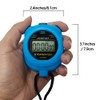 2 Pack Digital Sport Stopwatch Timer for Coaches, ON/Off Countdown