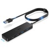 Aceele Hub USB, Adaptador USB con 4 Puertos, 2 USB